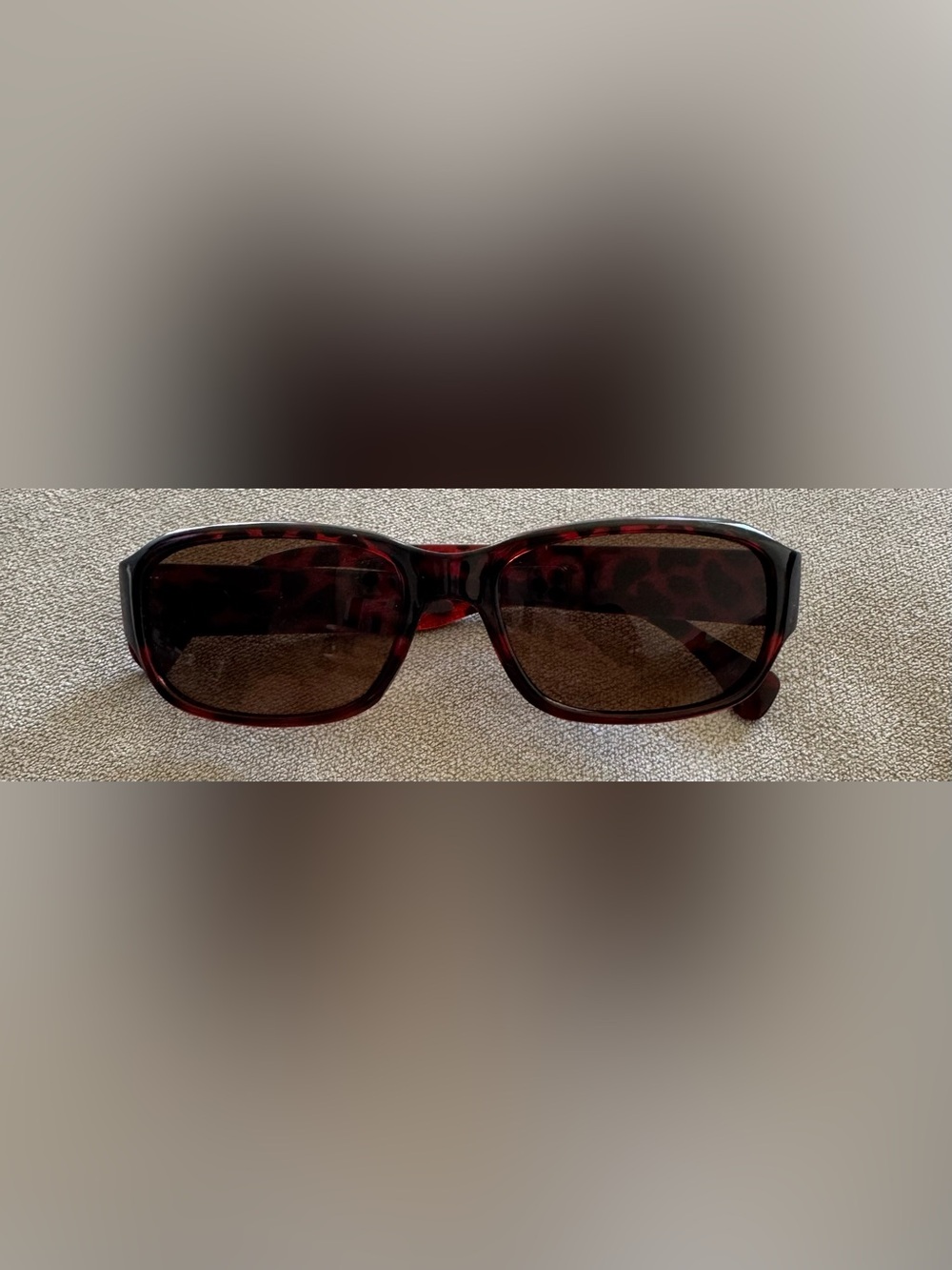 Women's Tortoiseshell Rectangular Sunglasses - Brown Tint
